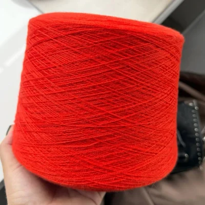 Бобина Cashmere NEW 2/27 by Loro Piana (100% Кашемир), 1350 м. (39537, Маковый красный)